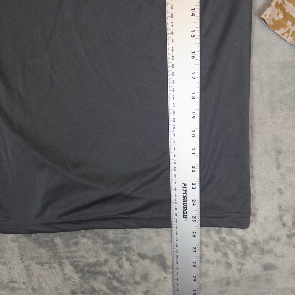 Colosseum Notre Dame Shirt Kids XL Grey Camo Long Sleeve ND Fighting Irish Tee - Picture 4 of 5